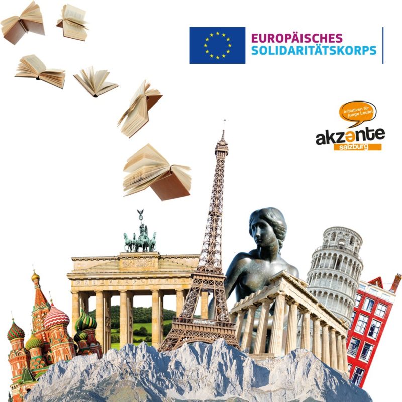 Europäische Freiwillige als lebendige Bücher